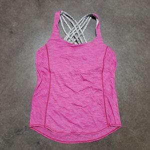 Pink | LULULEMON | Sport Bra Tank